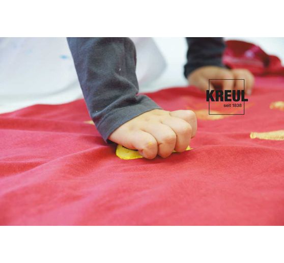 Farby do malowania palcami po tkaninach MUCKI, 150 ml