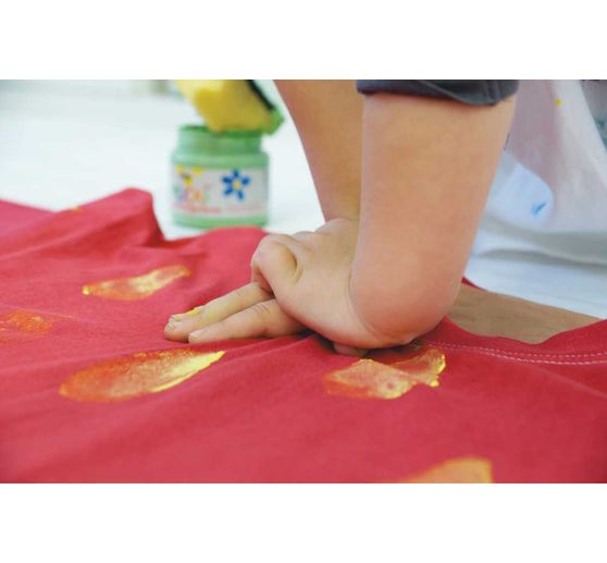 Farby do malowania palcami po tkaninach MUCKI, 150 ml