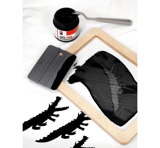 Marabu textile print screen set, 4 pcs.