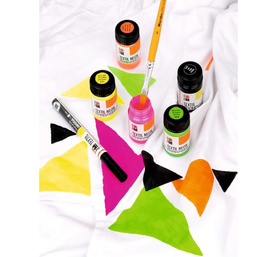 Marabu Textile Neon Set