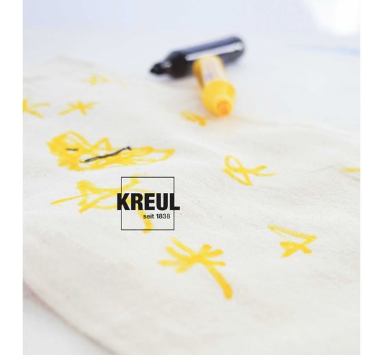 Mucki pisak do malowania tkanin w gwiazdki, zestaw 5 sztuk