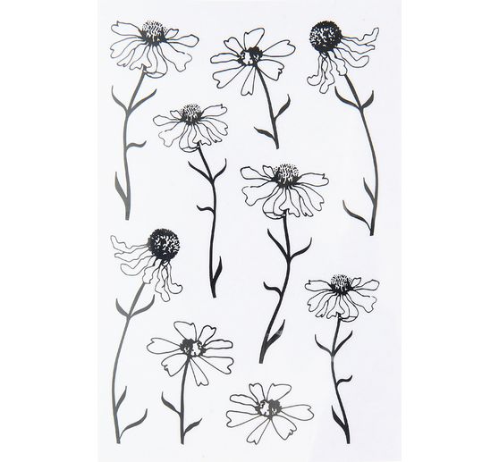 Transfer motifs "In the Meadow"