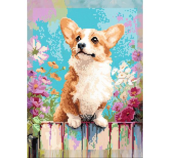 Diamond Painting Set, 30 x 40 cm