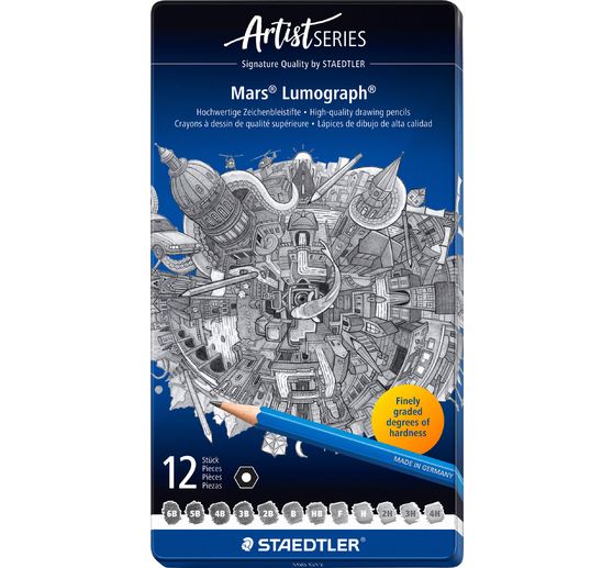 STAEDTLER Drawing pencils "Mars Lumograph" 100