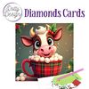 Zestaw kart "Diamonds" Cow with mug