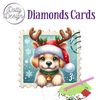 Zestaw kart "Diamonds" Christmas Dog