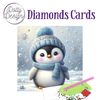 Zestaw kart "Diamonds" Winter Pinguin