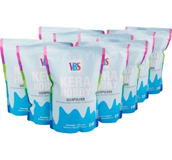 VBS Proszek do odlewania "KeraHobby", Biały