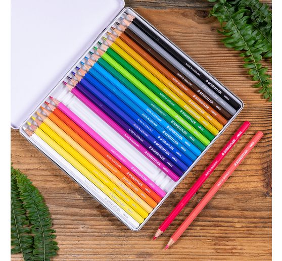 Kredki akwarelowe STAEDTLER "Design Journey" w metalowym etui