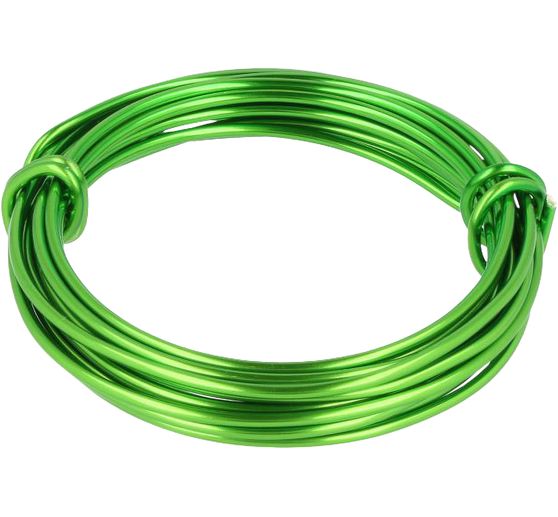 Drut aluminiowy dekoracyjny, 2 mm, długość 3 m