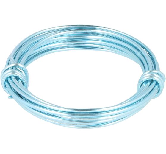 Drut aluminiowy dekoracyjny, 2 mm, długość 3 m