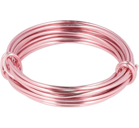 Drut aluminiowy dekoracyjny, 2 mm, długość 3 m