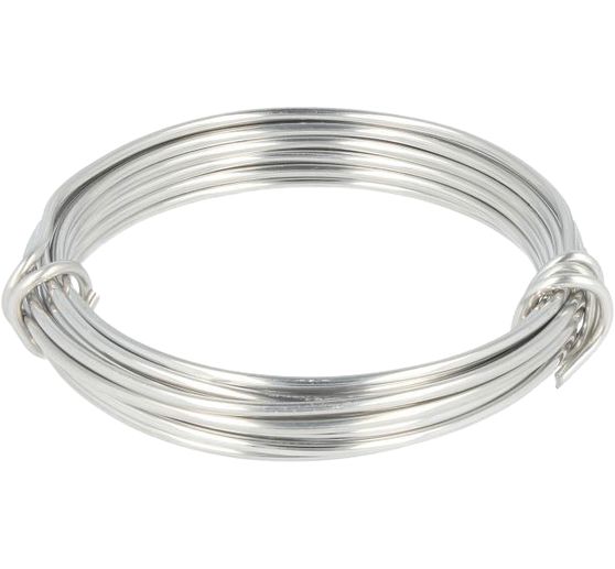 Drut aluminiowy dekoracyjny, 2 mm, długość 3 m