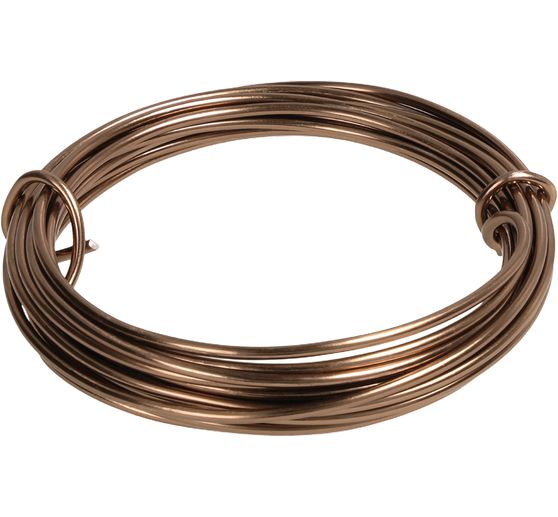 Drut aluminiowy dekoracyjny, 2 mm, długość 3 m