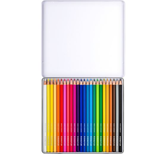 Kredki oł&oacute;wkowe STAEDTLER w metalowym pudełku