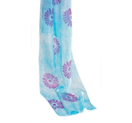 Silk scarf "Pongé 05", 160 x 45 cm