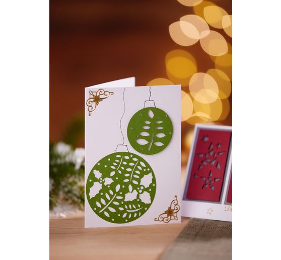 VBS Double cards "White", portrait format