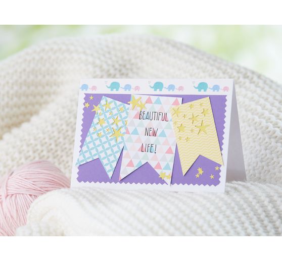 VBS Double cards "White", portrait format