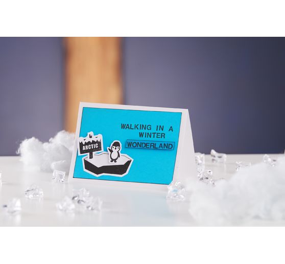 VBS Double cards "White", portrait format