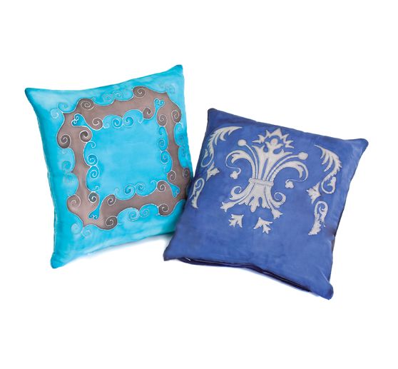 Silk-Cushion cover, Pongé 08