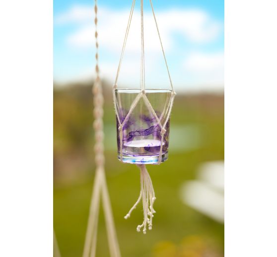 Przędza osnowowa "Naturalna biel", 200 m