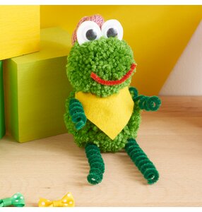 Pompon Tiere basteln