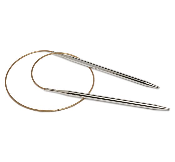 Igła dziewiarska okrągła addi, metalowa, 60 cm