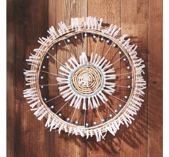 Koraliki drewniane, Ø 8 mm, 85 sztuk