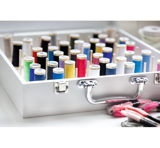 VBS Sewing thread wooden case