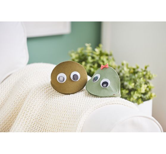 Pakiet tkanin Patchy Uni "Olive green"