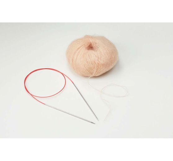addi Lace circular knitting needle, brass