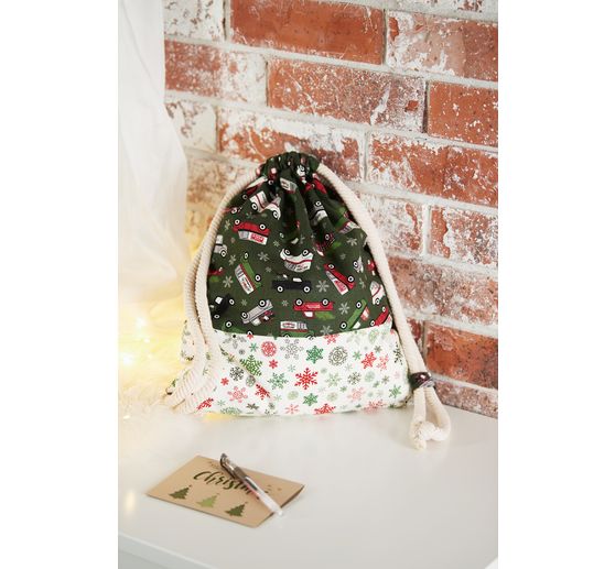 Sznurek kieszonkowy Prym, 11 mm, biały surowy