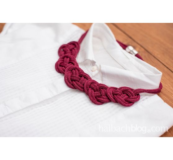 Rura dziewiarska wykonana z przędzy papierowej, 30m