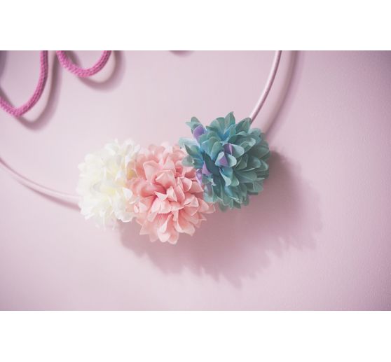 Rura dziewiarska wykonana z przędzy papierowej, 30m