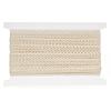VBS Crochet ribbon "Cream", 10 mm, 10 m