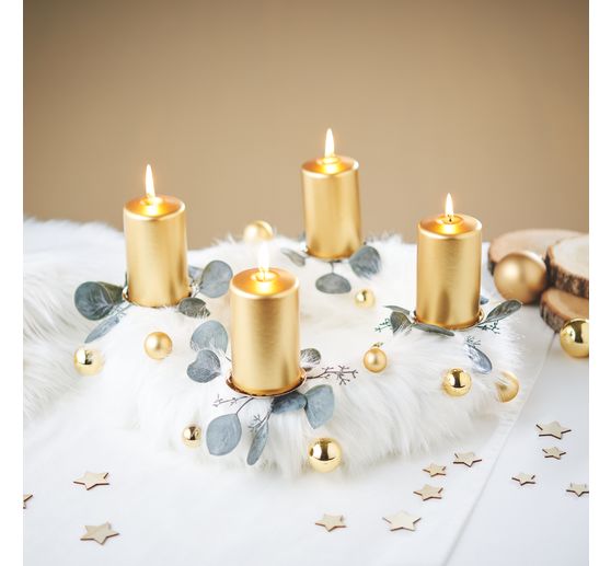 Szklane bombki choinkowe na drucie