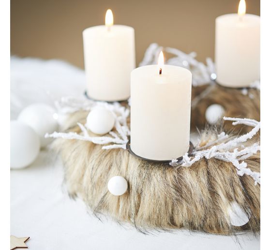 Szklane bombki choinkowe na drucie