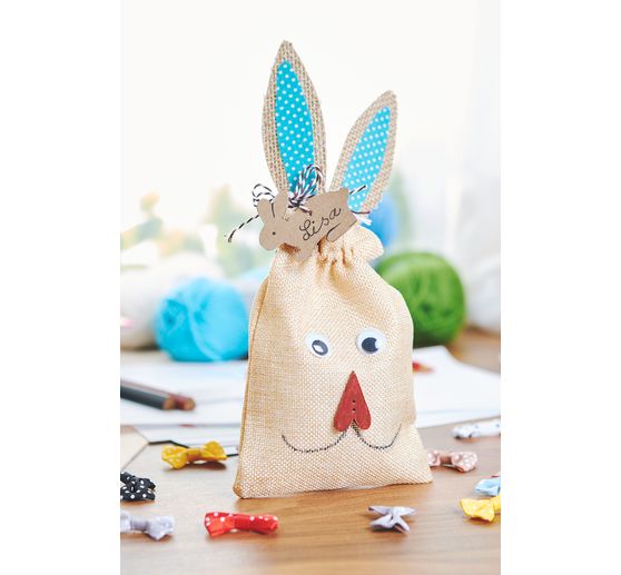 VBS Jute bag "11 x 16 cm", 25 pieces