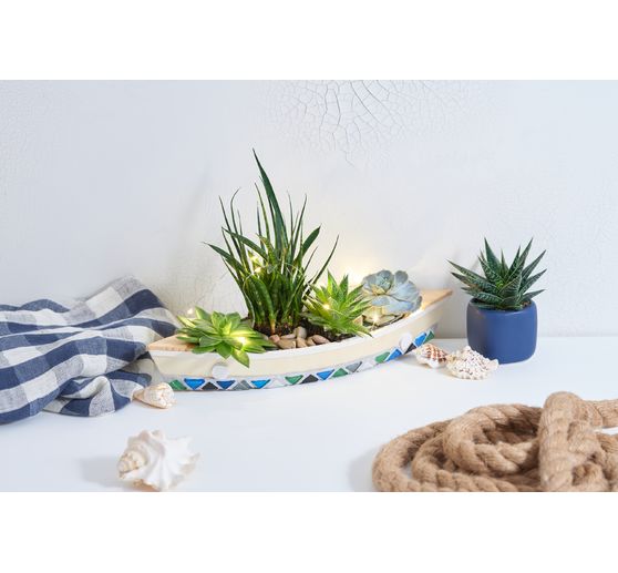 Lampki świąteczne LED VBS, z wyłącznikiem czasowym, 10 diod LED