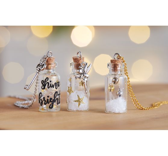 Decoration pendant Glass bottle