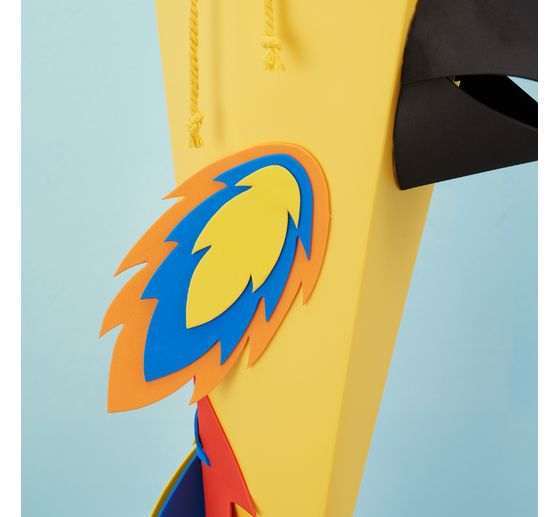 VBS Foam rubber "Megapack", 50 pieces, assorted colors