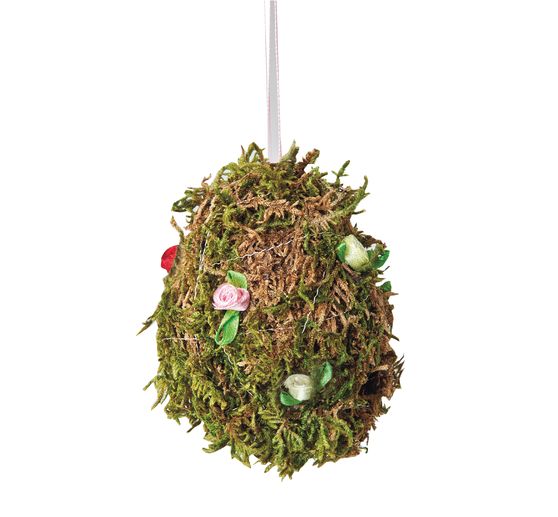 Plastikowe jajko, białe, z dyszą, 8 x 6 cm