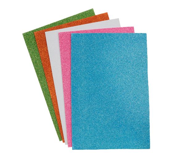 VBS Glitter-Foam sheets
