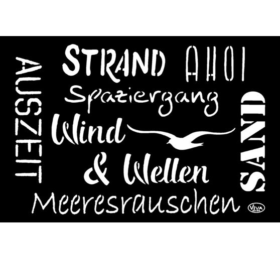 Szablon "Słowa marynistyczne", DIN A4