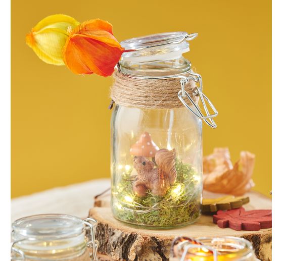 VBS Wooden toadstools, 6 pieces