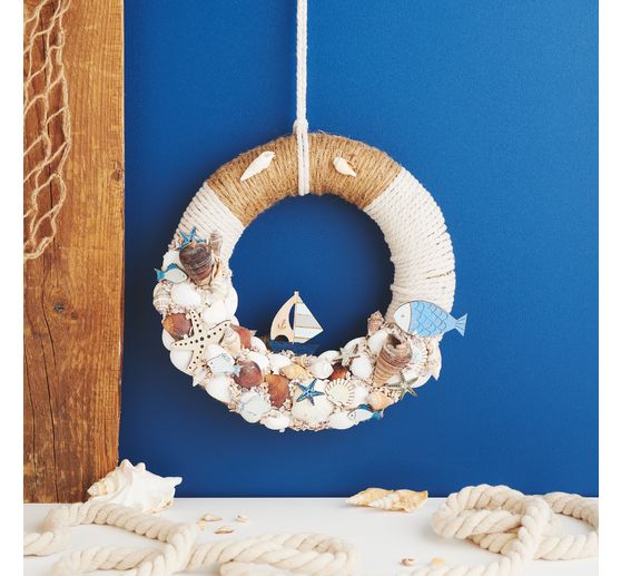 Straw wreath &Oslash; 25 cm