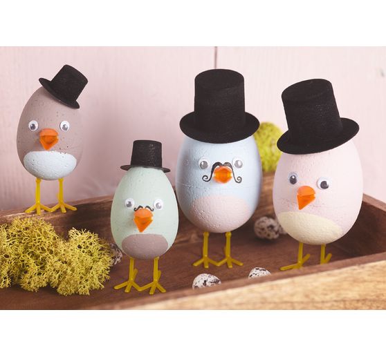 VBS Chicken beak and feet, 8 sets