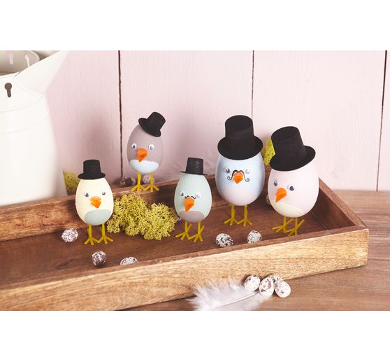 VBS Chicken beak and feet, 8 sets