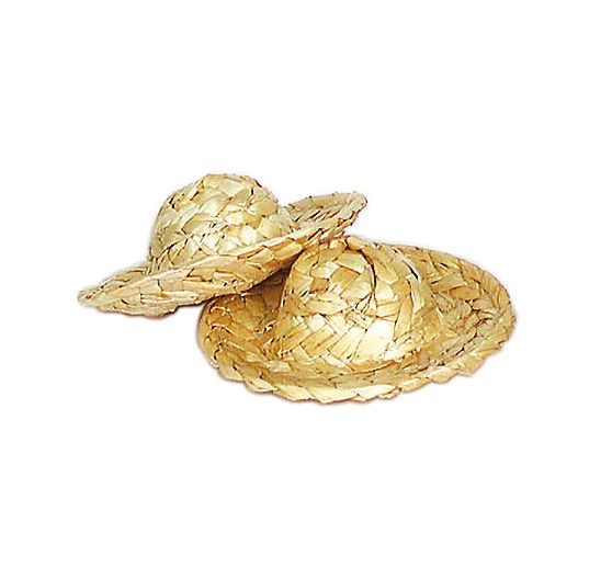 Straw hats "Nature", 3 pieces