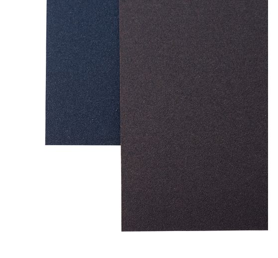 Papier ścierny, asortyment